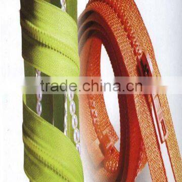 5# Nylon zipper rolls chain in various colors