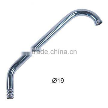 19MM Diameter Mixer Pipe, Brass / S.S Material Mixer Spout, C Shape