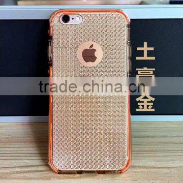 2016 Top Sales and Low Prices TPU+Metal Rhinestone Case Cover for Iphone 6 6 Plus photo-4