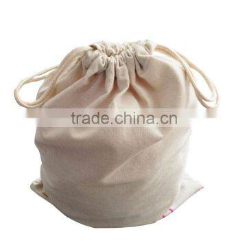 Organic Cotton Drawstring Bag for Storage Small Drawstring Gift Bag photo-4