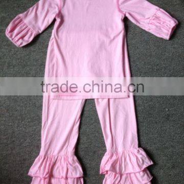 Persnickety Clothing Set Toddler Girls Ruffle Pant Set Boutique Summer Outfits photo-5