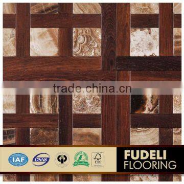 Professional Manufacturer Grade AB SCS Certified Unique design oak parquet floor