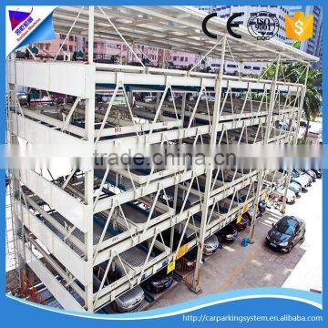 4 floors puzzle parking system auto sliding parking equipment smart car parking system project