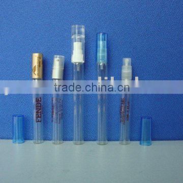 Glass tube bottle