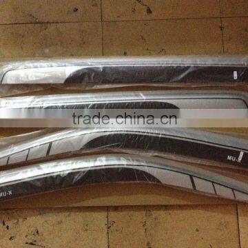 2-TONES wind deflectors door window visors car rain visor accesories FOR 2014 ISUZU MU-X ALTERRA