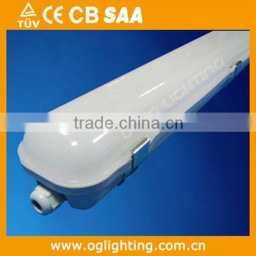 20w waterproof linear LED lighting, weatherproof luminaire with opal diffuser CE CB SAA