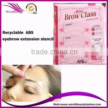 Wholesale Make up tools 3 types per pack Eyebrow Template eyebrow stencil                        
                                                                                Supplier's Choice