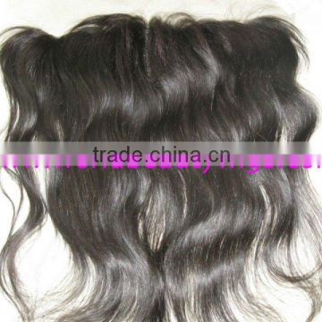 in stock indian remy hair natural color natural wave 13*4 lace frontals