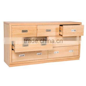 Bathroom Natural Wooden Cabinet Designs With Drawers for European
