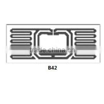 Wholesale Cheap RFID 915mhz uhf Impinj Monza 4 Chip B42 and ISO-18000-6C RFID tag dry inlay