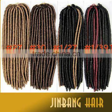 Cheap Price 18inch 120g Soft Crochet Twist 2x Havana Mambo Fauxlocs Twist Braid photo-2