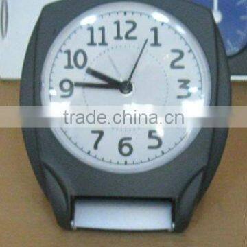 Slim Travel Alarm Clock , Desk Clock, Plastic Mclock photo-2