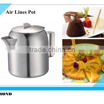 Stainless Steel Sharkfin Teapot