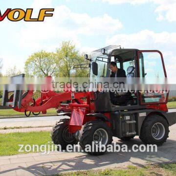 Hot sale in Europe mini loader ZL08 with snow blade