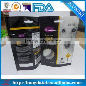 Custom Printed Resealable Stand up Pouch for Dog Food Packaging With Plane Hole photo-4
