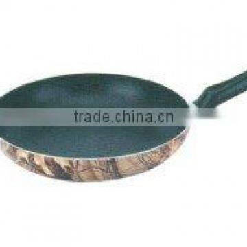 Colorful non-stick aluminum frying pan