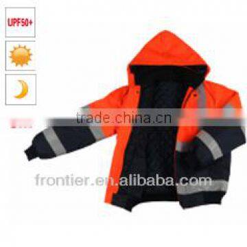 Hi vis jacket, pilot jacket, water proof jacket,winter jacket, two tone jacket, safety jacket