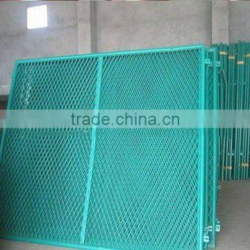 Temporary pvc coated expanded metal lath