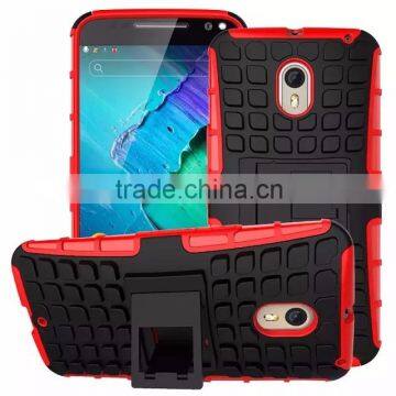 Kickstand 2 in 1 Armor stand case for MOTO X STYLE