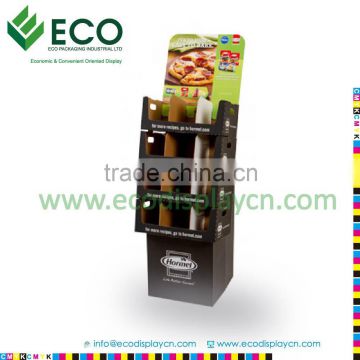 Retail cardboard display box with cell or shelves for promotion