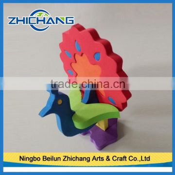 3D animal shape children puzzles educational game puzzle game