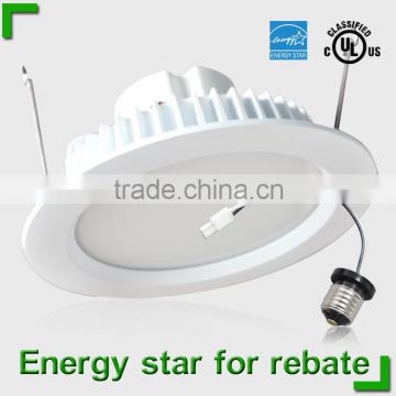 UL/cUL 6 inch LED downlight 6 inch LED can light hospitality retrofit luminaire led