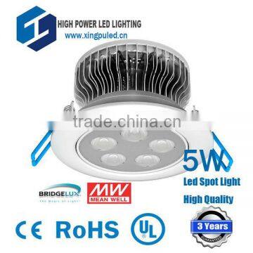 High Quaity Led Home Light, 5W Recessed Down Lights Selling China Supplier