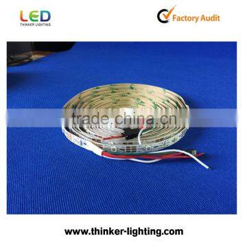 Advertising lighting 720LED WS2812B with IC memory card led digital flexible strip nonwaterproof with 5v CE&Rohs