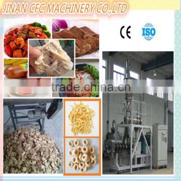 Textured soyabean protein manufacturing machinery