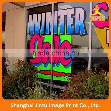2016 Adhesive Decals Transparent Glass Stickers For Shops photo-4