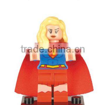 Xinh 164 supergirl Super Heroes Minifigures building block plastic block toys