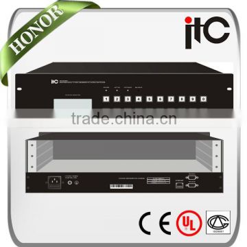 ITC TS-9208H Supporting Multiple Format Intermixing 8*8 Audio Video Matrix Switcher