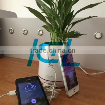 High quality 2 port 5V 3A USB desktop Charger for smartphone