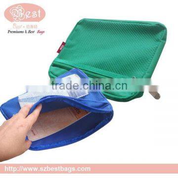 High quality hot sell 2015 hot selling zipper document bag a4