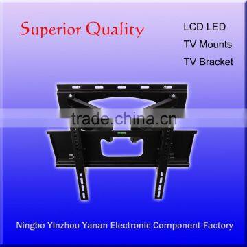 swivel:180 degree 23''-55'' Inch Cold Rolled steel arm-articulating LED/LCD tv bracket