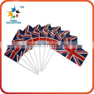 Top quality polyester custom hand flag