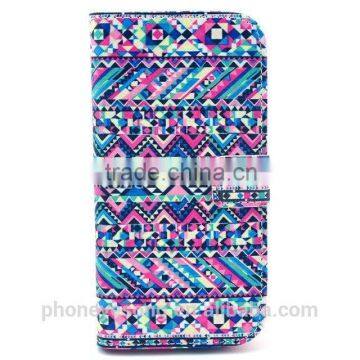 Customized printing leather mobile phone case For HTC M8