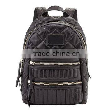 BK4006 China guangzhou factory black embroidery man bag backpack