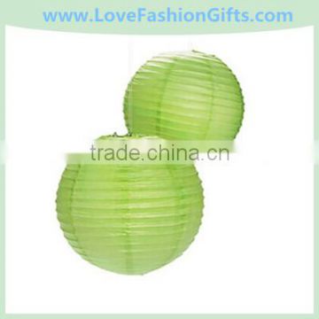 Lime Green Paper Lanterns