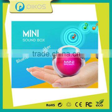 Gadgets Hot Selling 2015 Mini Bluetooth Speaker With Smart Voice Reminder