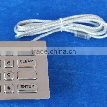 16 Keys IP65 Dynamic Compact Format Keypad