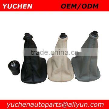 YUCHEN Car Shift Gear Knob With Leather Boot For AUDI A6 C5 (97-01)/ A4 B5 (95-01)/ A8 D2 (96-03) OEM 4B0711141J