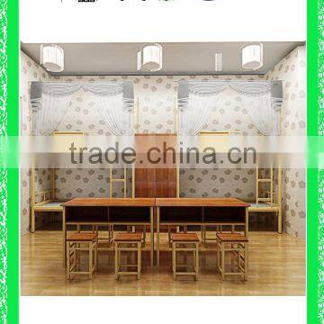 latest wood aparment bed dormitory bed HXDM012