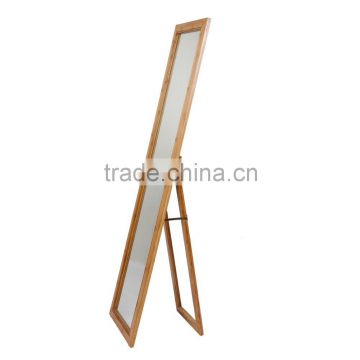 Eco-friendly Dressing Mirror With Bamboo Stand