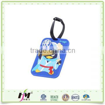 Reasonable price customized pvc wholesale luggage tag