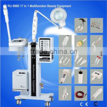 Pain Free Hotselling Beauty Equipment 17 In 1 Multifunction Facial Beauty Equipment Cynthia RU9990 Quality Choice CE