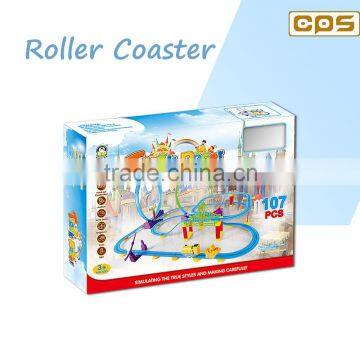 Amazing Rail Car Toy for Education Kids Slot Toy photo-3