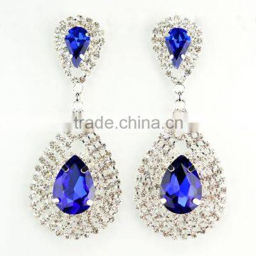2016Newest design austrian crystal earrings ,Fashion jewelry wholesale rhinestone women fashion earring