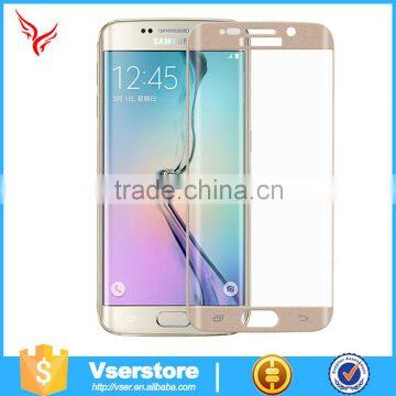 Mobile Phone Accessories For Samsung Galaxy S6 Edge 3D Full Covered Tempered Glass Screen Protector photo-3