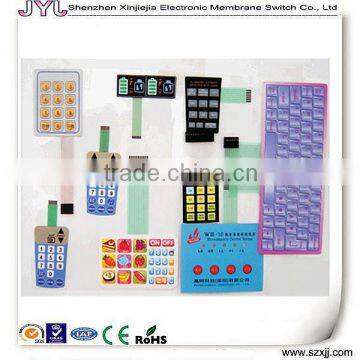 Custom Sensor Membrane keypad made in china professional factory